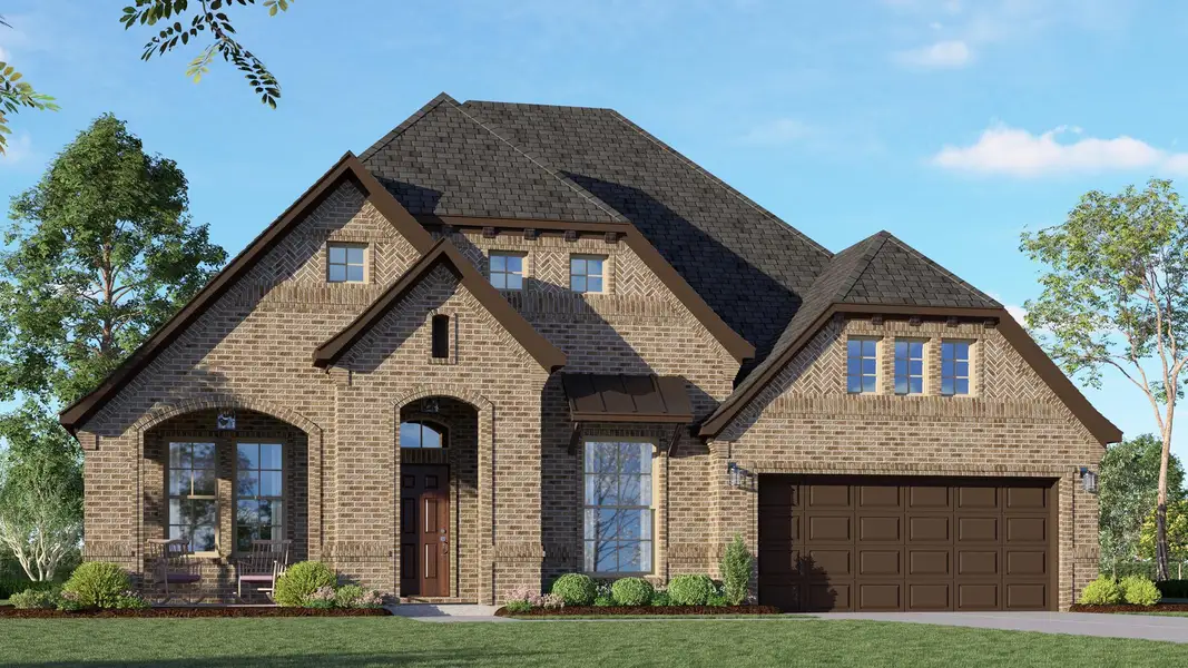 Representative exterior photo of a completed home built from the Concept 2622 by Risewell Homes in Silo Mills, Joshua, TX (Image 9). Representative exterior photo of a completed home built from the Concept 2622 by Risewell Homes in Silo Mills, Joshua, TX (Image 9).