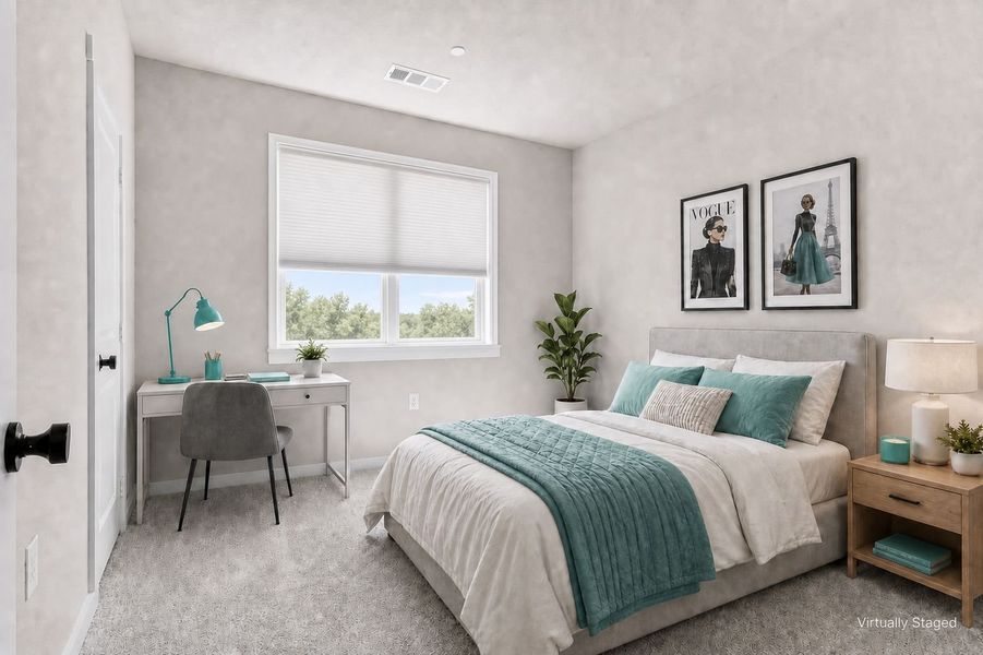 Furnished interior view inside a new home in Wildridge, Oak Point (Image 39).