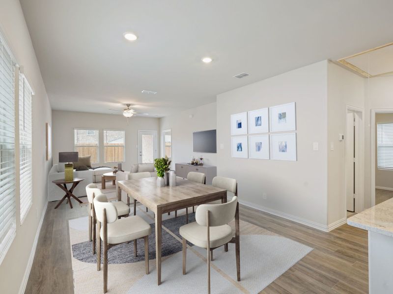 The Shenandoah floorplan with the Distinct 1 interior package.