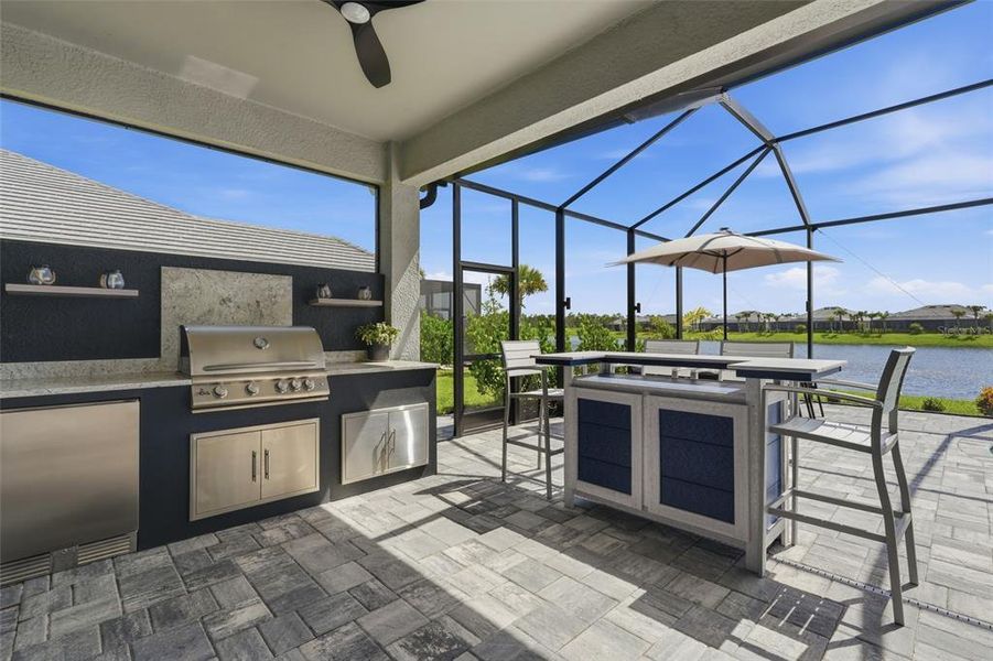 Exterior details and patio area of a home in , Punta Gorda (Image 22).