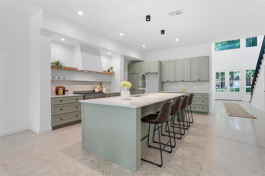 Furnished interior view inside a new home in , River Oaks (Image 10).