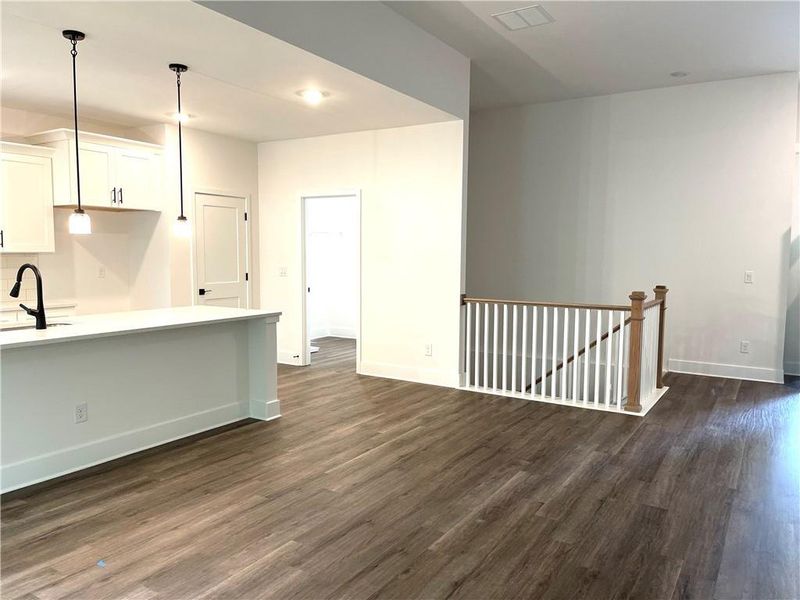 Spacious, unfurnished interior of a new home in The Fields of Walnut Creek, Pendergrass (Image 19). Spacious, unfurnished interior of a new home in The Fields of Walnut Creek, Pendergrass (Image 19).