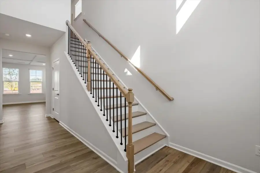 Spacious, unfurnished interior of a new home in Sweetbrier, Durham (Image 13). Spacious, unfurnished interior of a new home in Sweetbrier, Durham (Image 13).