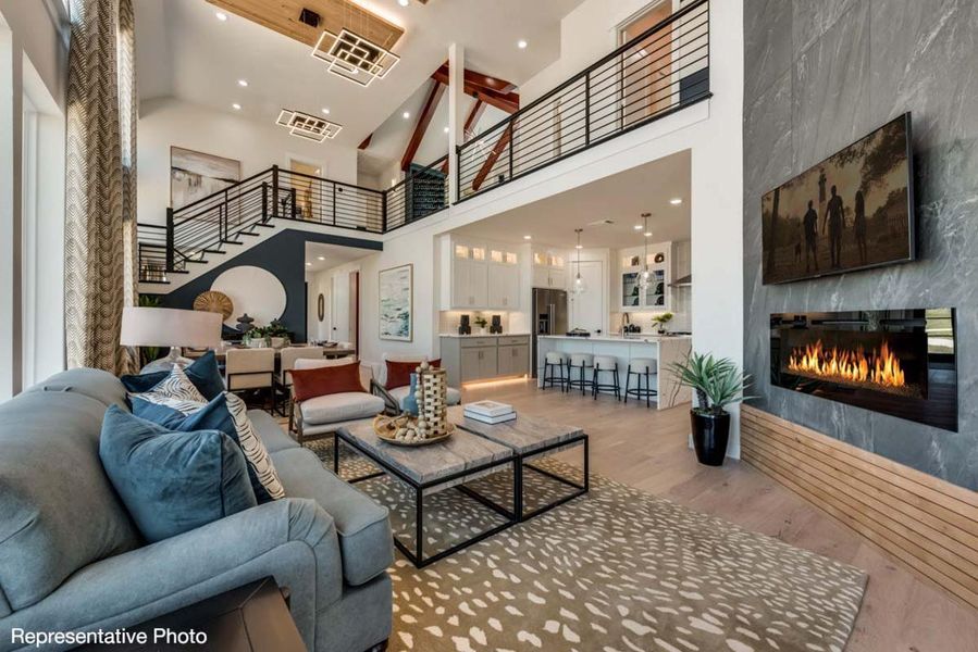 Furnished interior view inside a new home in Walton Ridge, Corinth (Image 6). Furnished interior view inside a new home in Walton Ridge, Corinth (Image 6).