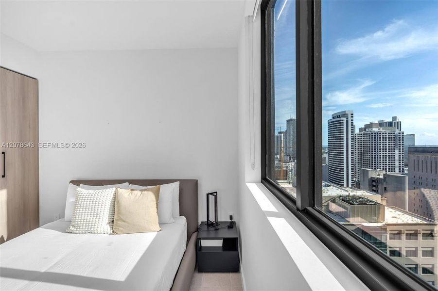 Furnished interior view inside a new home in , Miami (Image 38).