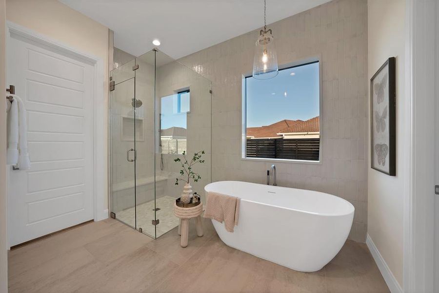 Furnished interior view inside a new home in Azalea Hollow, Midlothian (Image 13).