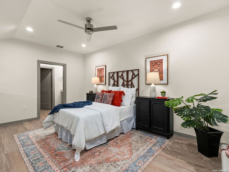 Furnished interior view inside a new home in , New Braunfels (Image 10).