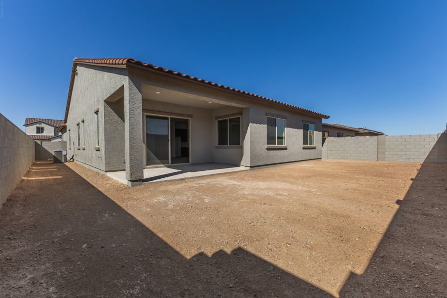Exterior details and patio area of a home in Frontera, Surprise (Image 2). Exterior details and patio area of a home in Frontera, Surprise (Image 2).