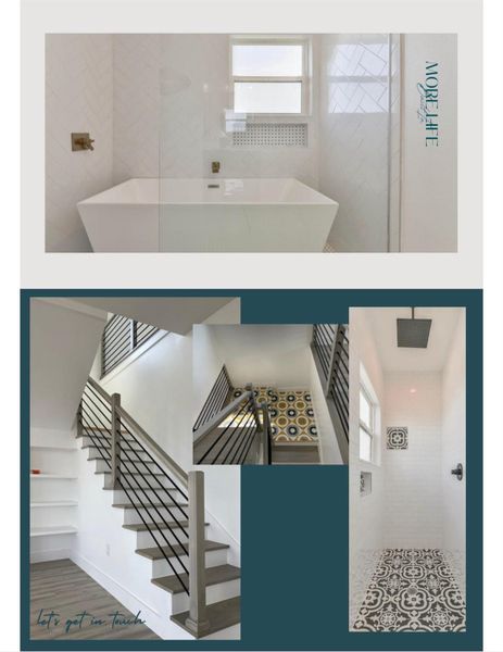 Furnished interior view inside a new home in , Galveston (Image 6). Furnished interior view inside a new home in , Galveston (Image 6).