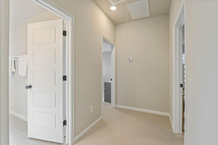 Spacious, unfurnished interior of a new home in Pine Lake Cove - Classic Series, Montgomery (Image 18). Spacious, unfurnished interior of a new home in Pine Lake Cove - Classic Series, Montgomery (Image 18).