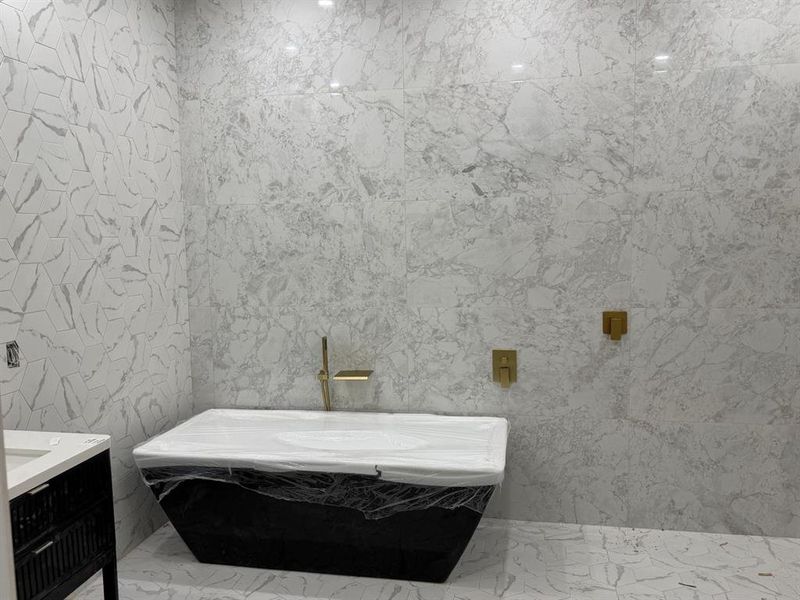 Furnished interior view inside a new home in , Dallas (Image 3).