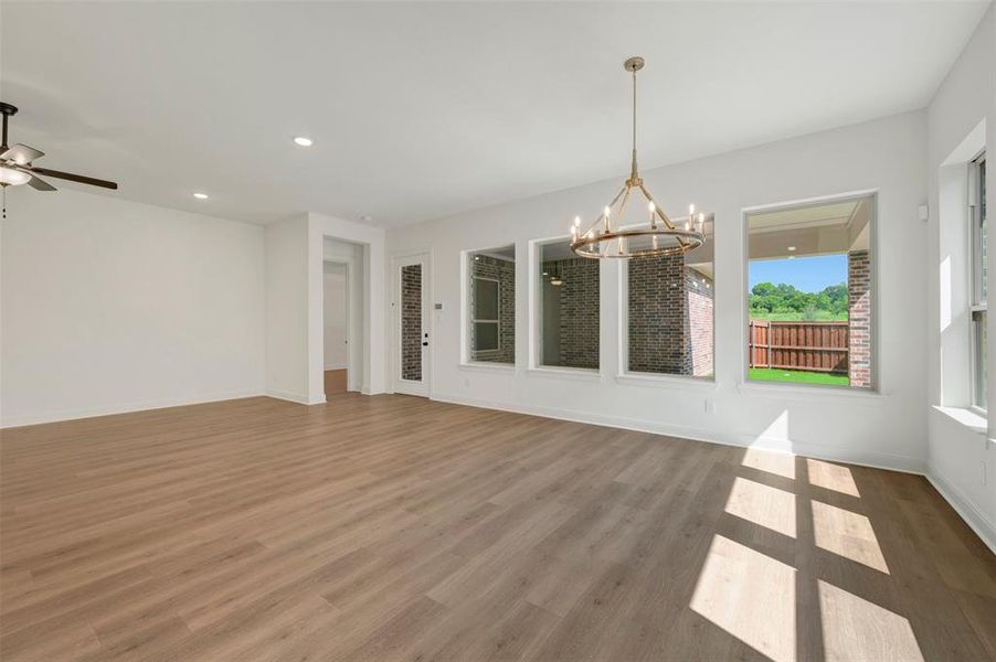 Spacious, unfurnished interior of a new home in Elements at Viridian - Traditional Series, Arlington (Image 27). Spacious, unfurnished interior of a new home in Elements at Viridian - Traditional Series, Arlington (Image 27).