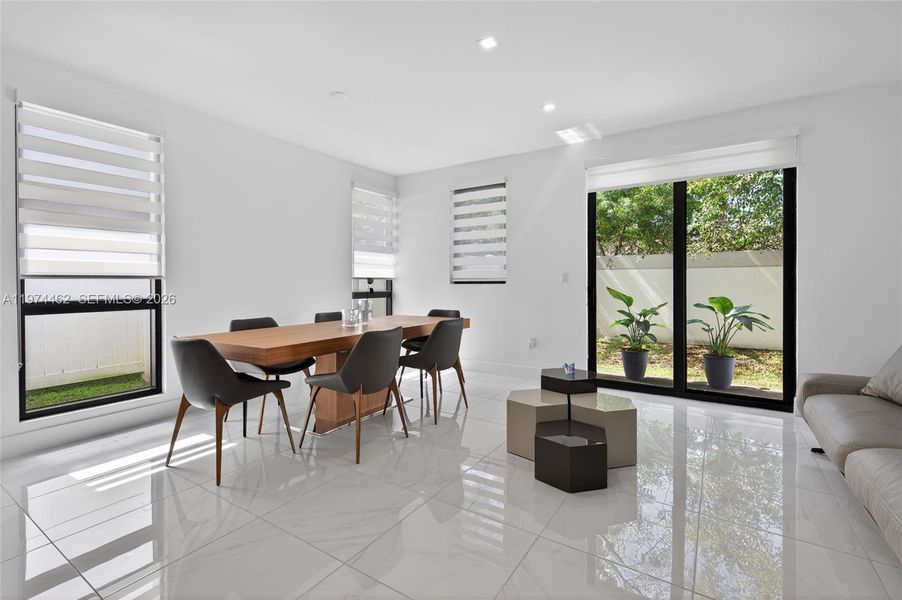 Furnished interior view inside a new home in , Dania Beach (Image 8).
