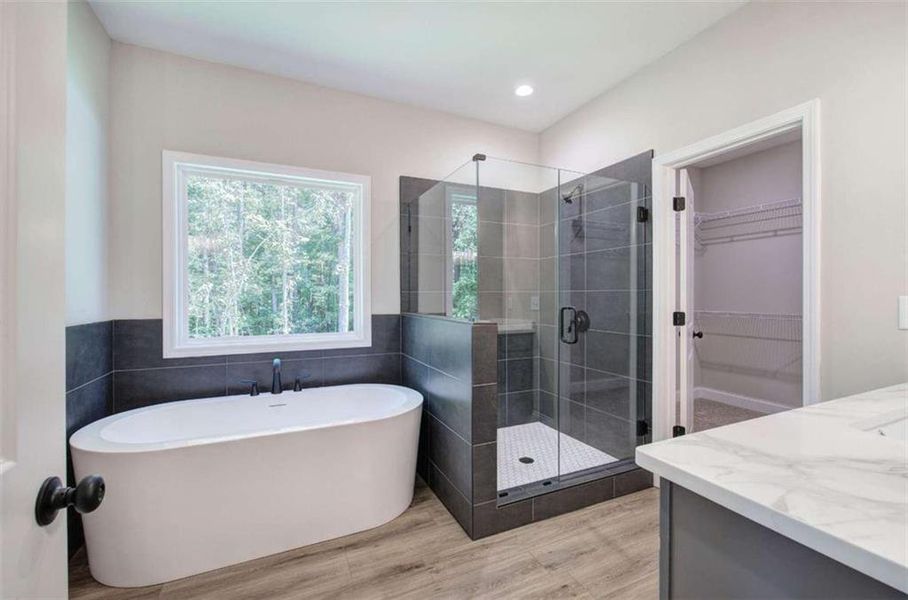 Furnished interior view inside a new home in , Temple (Image 5).