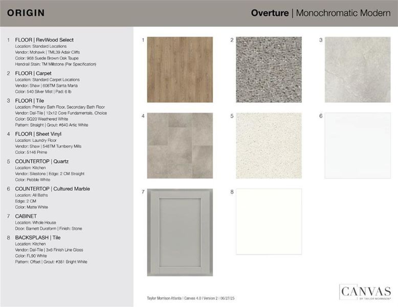 Sample of building materials used in homes in Weatherfield, Buford (Image 3). Sample of building materials used in homes in Weatherfield, Buford (Image 3).