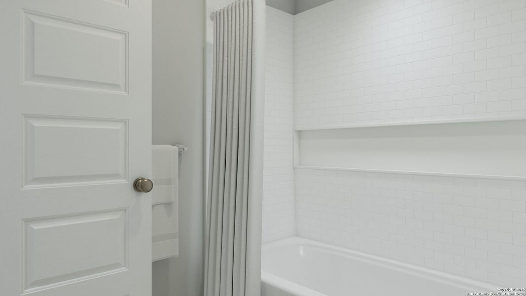 Close-up of interior finishes inside a home in Swenson Heights, Seguin (Image 19).