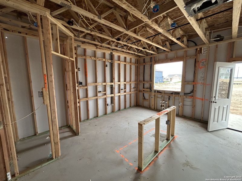 In-progress construction of a new home in Enclave at Hennersby Hollow 50's, San Antonio, TX (Image 19). In-progress construction of a new home in Enclave at Hennersby Hollow 50's, San Antonio, TX (Image 19).