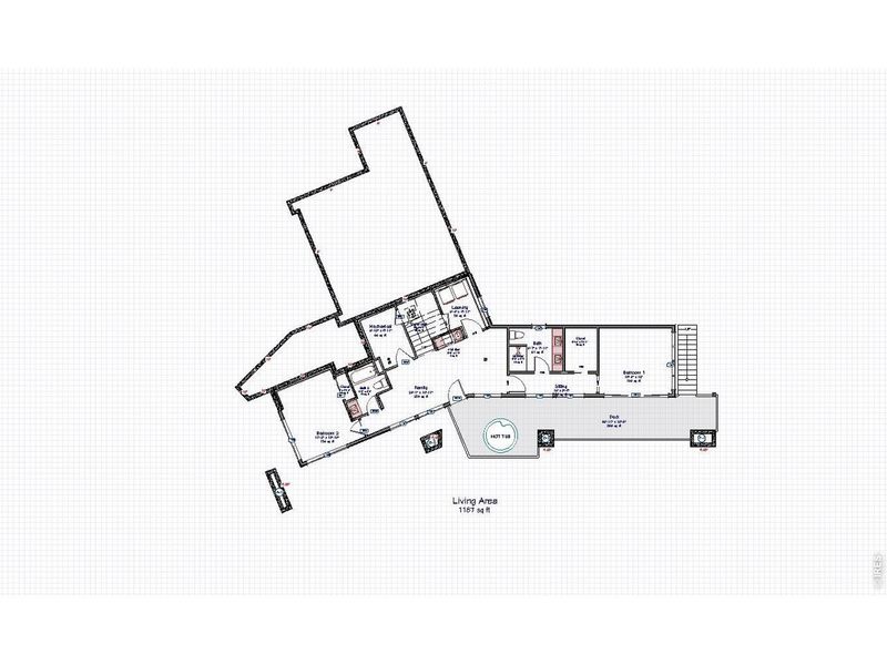 2D floor plan layout of this home in , Estes Park, CO (Image 3).
