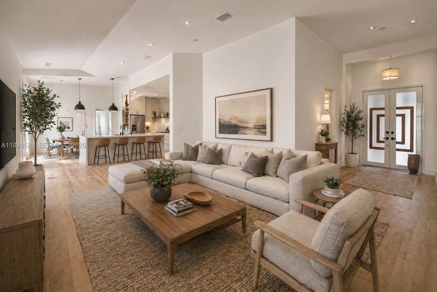 Image digitally enhanced and virtually altered; actual property condition may differ.