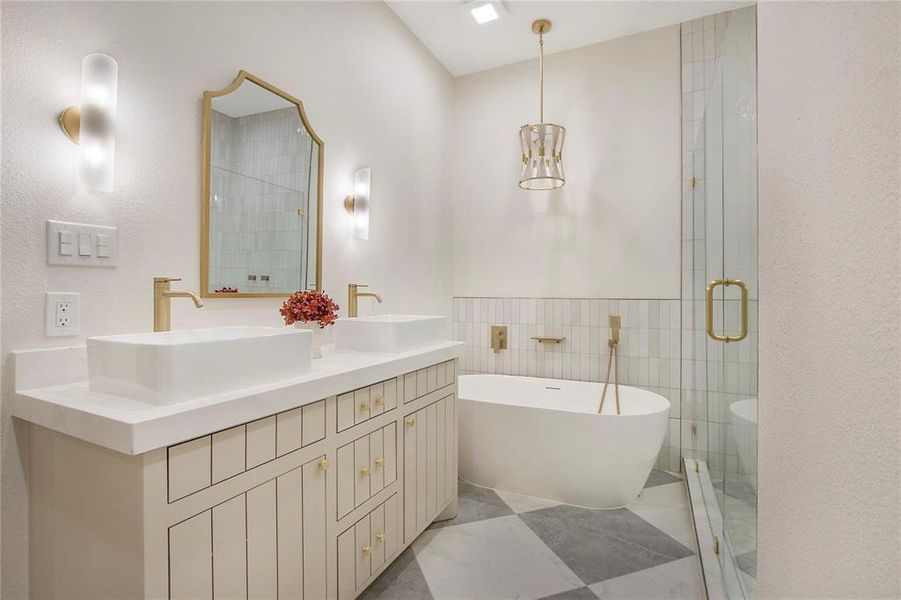 Furnished interior view inside a new home in , Richardson (Image 11).