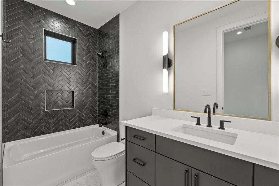 Furnished interior view inside a new home in , Heath (Image 15). Furnished interior view inside a new home in , Heath (Image 15).