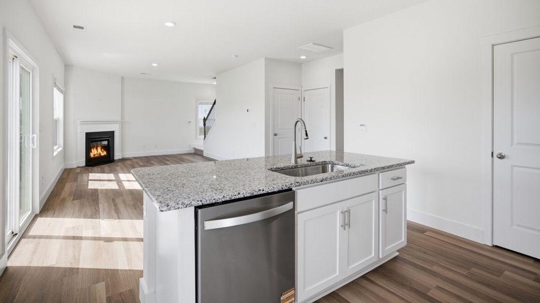 Furnished interior view inside a new home in Millstone Village, Morristown (Image 8).