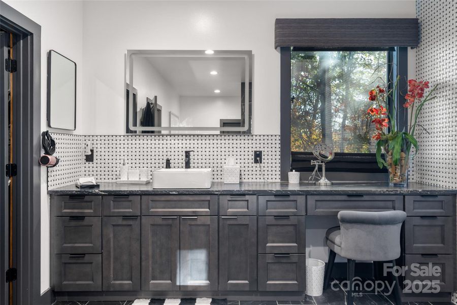 Furnished interior view inside a new home in , Asheville (Image 25).