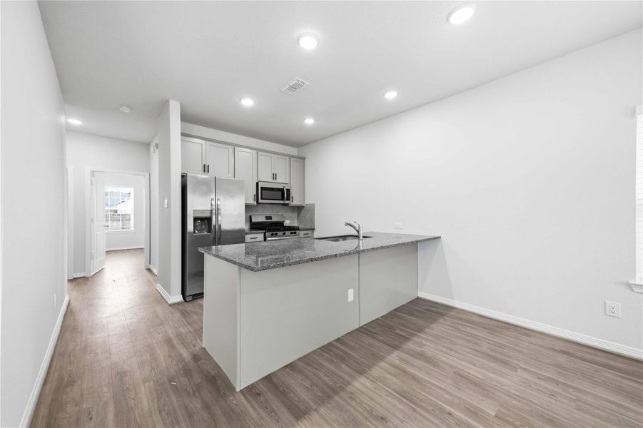 Furnished interior view inside a new home in , Houston (Image 8).