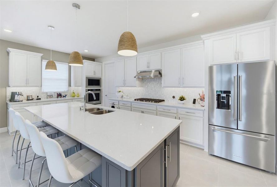 Furnished interior view inside a new home in , St. Cloud (Image 12).