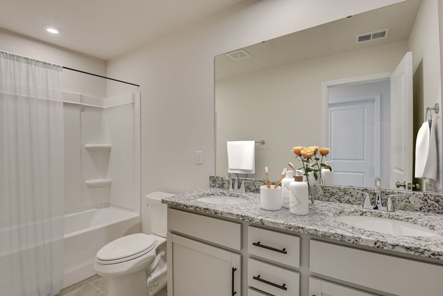 Representative furnished interior of a home built from the The Kershaw by Stanley Martin Homes in Boykin Hills, Chapin (Image 24).