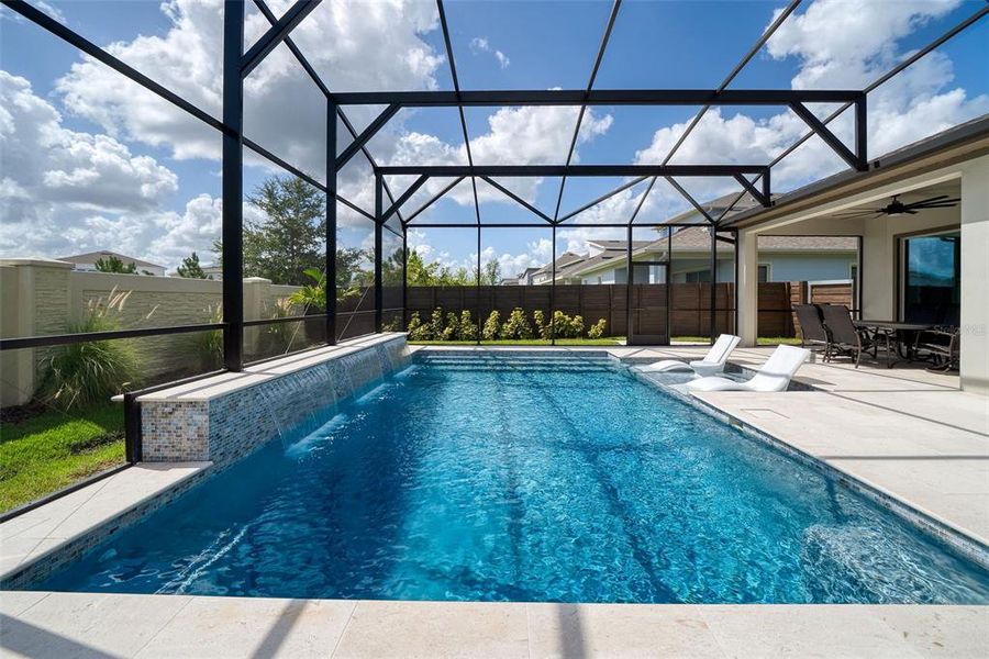 Exterior details and patio area of a home in Laureate Park, Orlando (Image 27). Exterior details and patio area of a home in Laureate Park, Orlando (Image 27).