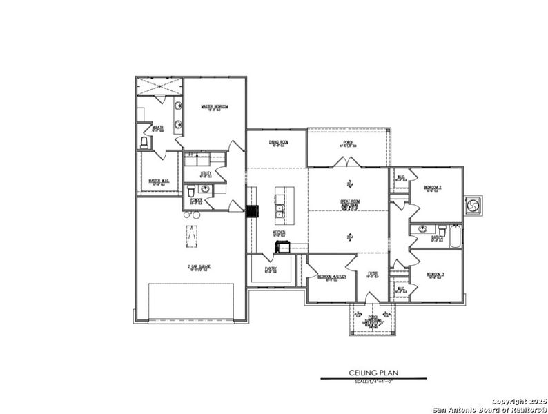 2D floor plan layout of this home in , Fischer, TX (Image 3). 2D floor plan layout of this home in , Fischer, TX (Image 3).