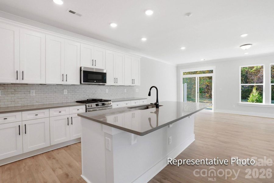 Furnished interior view inside a new home in Harrisburg Village, Harrisburg (Image 5).