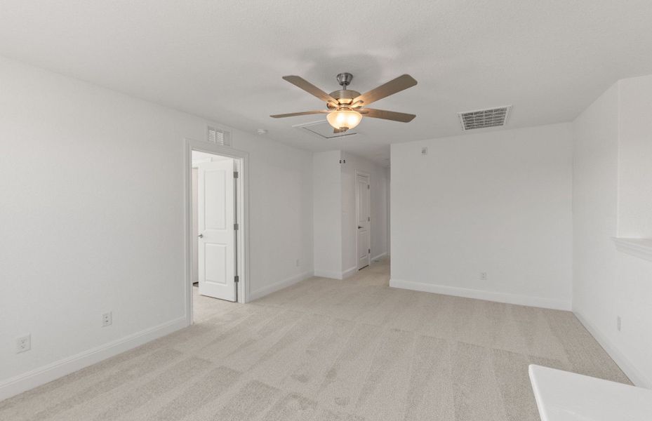 Spacious, unfurnished interior of a new home in Saddleback at Santa Rita Ranch, Liberty Hill (Image 38). Spacious, unfurnished interior of a new home in Saddleback at Santa Rita Ranch, Liberty Hill (Image 38).
