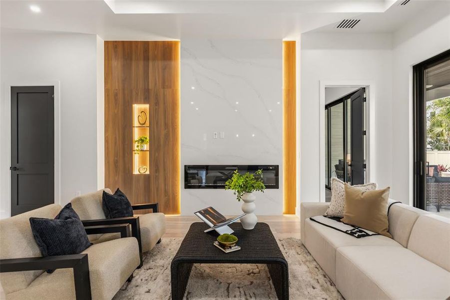 Furnished interior view inside a new home in , Winter Park (Image 9).