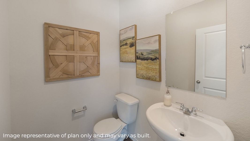 Furnished interior view inside a new home in Blue Ridge Ranch, San Antonio (Image 22).