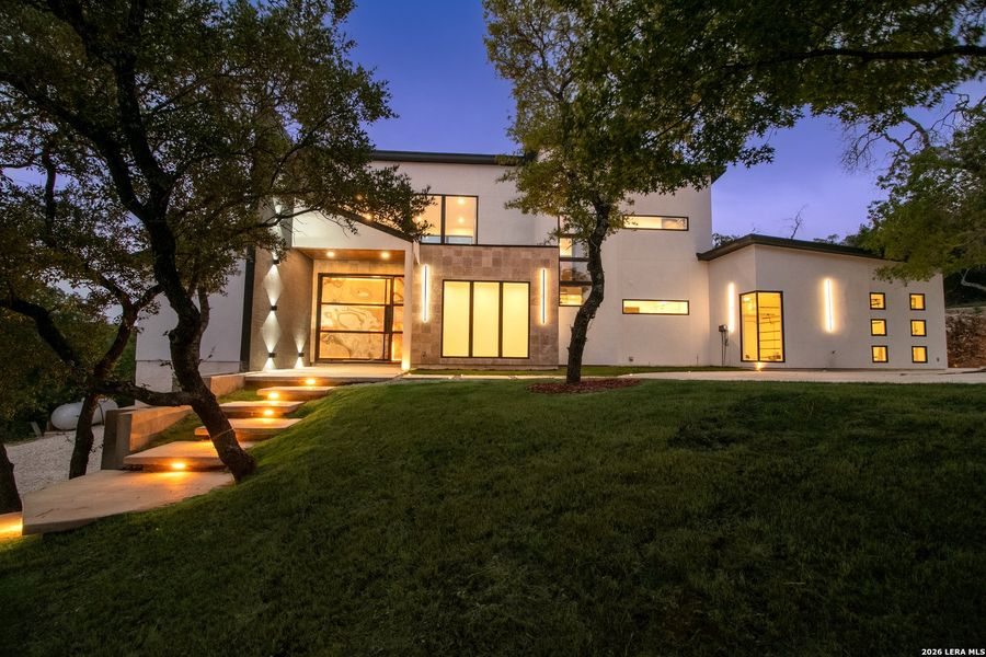 Exterior details and patio area of a home in , San Antonio (Image 32).