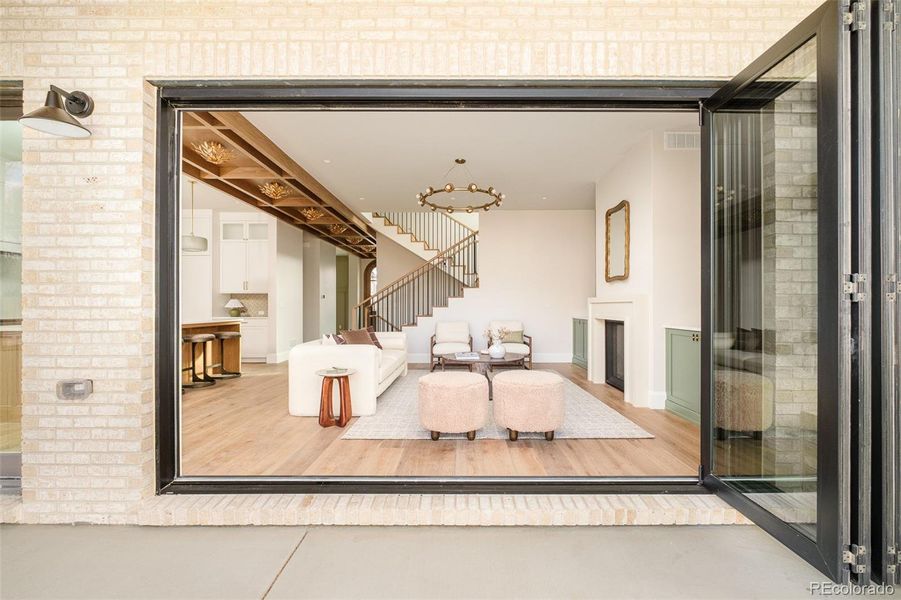 Exterior details and patio area of a home in , Denver (Image 27).