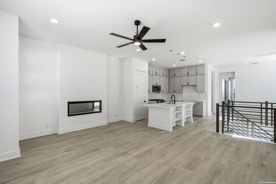 Furnished interior view inside a new home in Prominence Urban, San Antonio (Image 10). Furnished interior view inside a new home in Prominence Urban, San Antonio (Image 10).