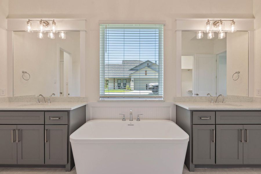 Furnished interior view inside a new home in Chapel Bend, Montgomery (Image 13). Furnished interior view inside a new home in Chapel Bend, Montgomery (Image 13).