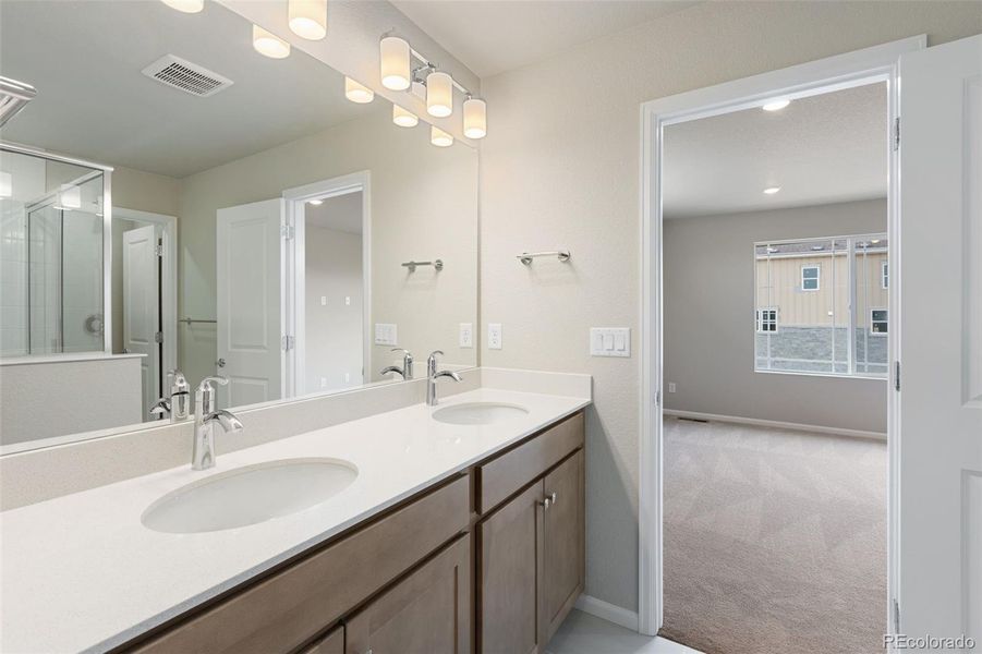 Furnished interior view inside a new home in , Aurora (Image 9).