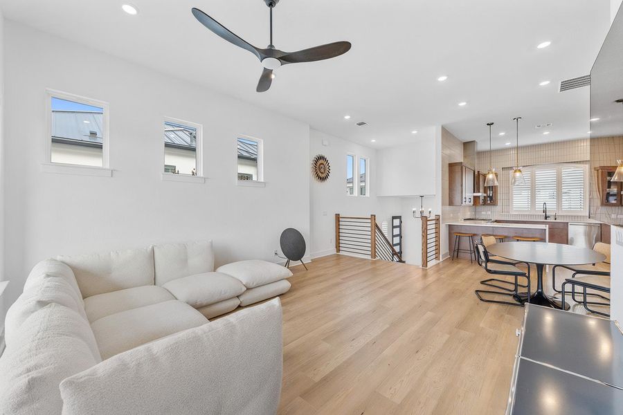 Furnished interior view inside a new home in , Austin (Image 8).