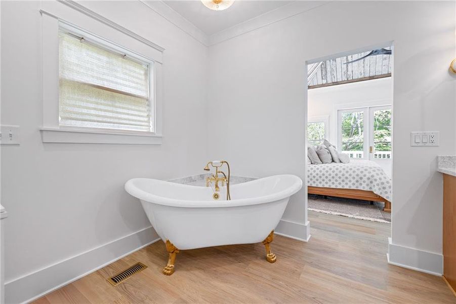 Furnished interior view inside a new home in , Flowery Branch (Image 12).