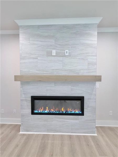Close-up of interior finishes inside a home in The Groves at Myrtle, Roswell (Image 14).