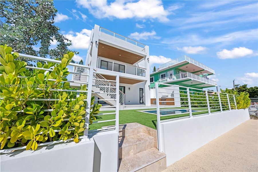 Exterior details and patio area of a home in , Tavernier (Image 33). Exterior details and patio area of a home in , Tavernier (Image 33).