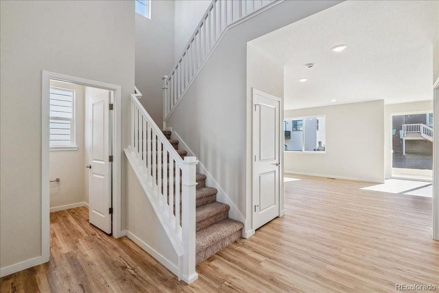 Spacious, unfurnished interior of a new home in Floret Collection at Alder Creek, Parker (Image 25).