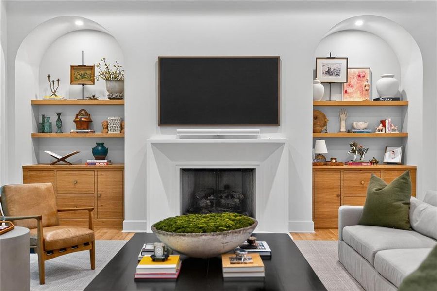 Furnished interior view inside a new home in , Alpharetta (Image 11). Furnished interior view inside a new home in , Alpharetta (Image 11).