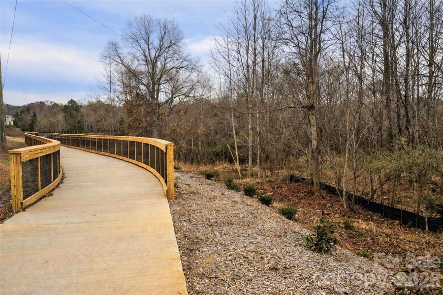 New Greenway entrance right outside your door!