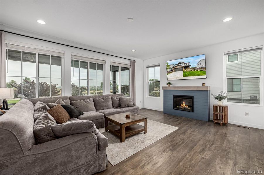 Furnished interior view inside a new home in , Littleton (Image 23). Furnished interior view inside a new home in , Littleton (Image 23).