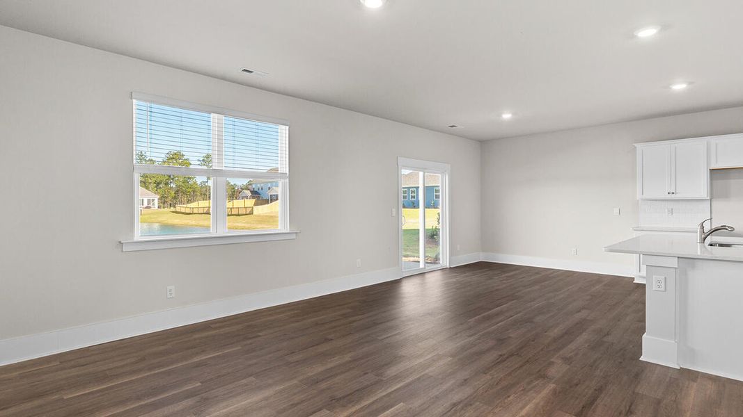 Spacious, unfurnished interior of a new home in The Haven at Indigo Preserve, Leland (Image 16).